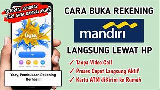 Cara Wd Slot Ke Rekening Mandiri Livin Mandiri Di Hp Baru