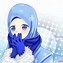 Gambar Anime Hijab Imut Mudah