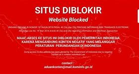 Membuka Situs Diblokir Pemerintah